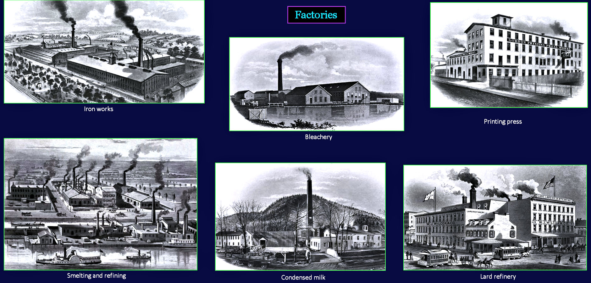 Manufacturing with Steam
